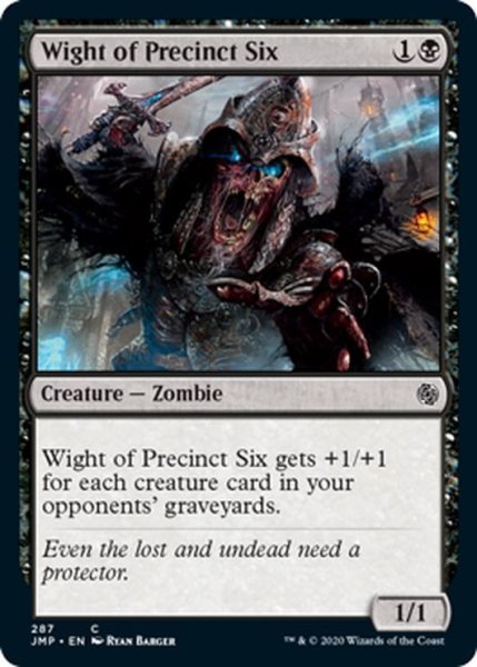 画像1: 【ENG】第６管区のワイト/Wight of Precinct Six[MTG_JMP_287C] (1)