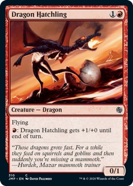 画像1: 【ENG】ドラゴンの雛/Dragon Hatchling[MTG_JMP_310C] (1)