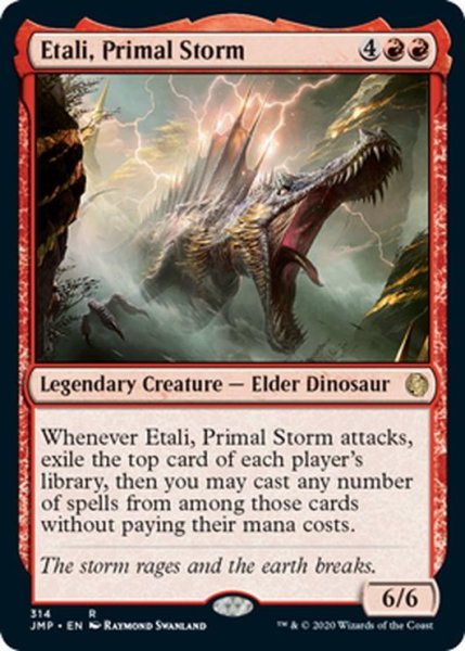 画像1: 【ENG】原初の嵐、エターリ/Etali, Primal Storm[MTG_JMP_314R] (1)