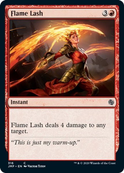 画像1: 【ENG】炎の鞭打ち/Flame Lash[MTG_JMP_316C] (1)