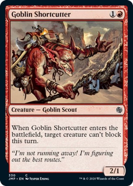 画像1: 【ENG】ゴブリンの近道抜け/Goblin Shortcutter[MTG_JMP_330C] (1)