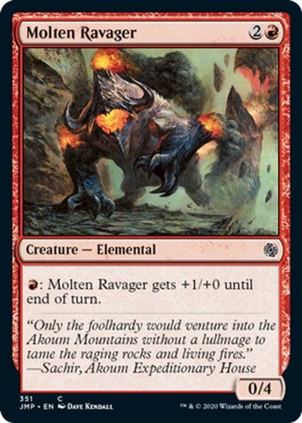 画像1: 【ENG】溶鉄の荒廃者/Molten Ravager[MTG_JMP_351C] (1)