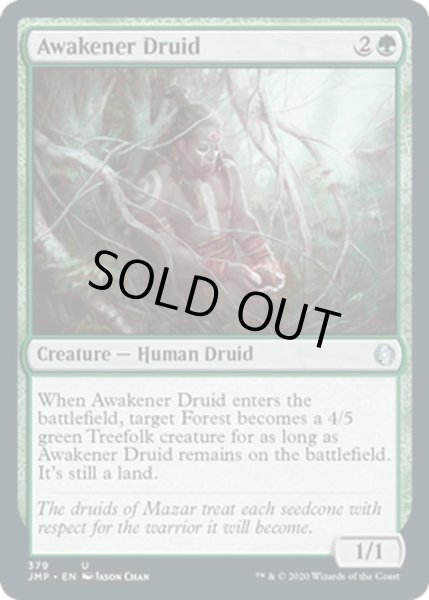 画像1: 【ENG】覚醒のドルイド/Awakener Druid[MTG_JMP_379U] (1)