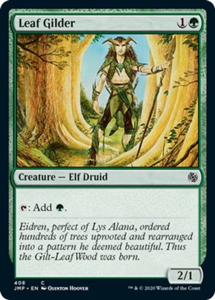 画像1: 【ENG】葉光らせ/Leaf Gilder[MTG_JMP_408C] (1)