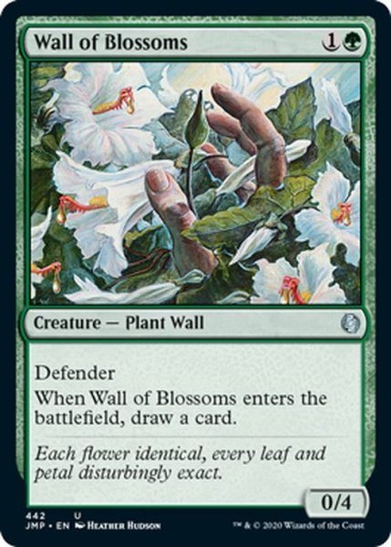 画像1: 【ENG】花の壁/Wall of Blossoms[MTG_JMP_442U] (1)