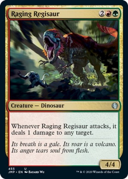 画像1: 【ENG】怒り狂うレギサウルス/Raging Regisaur[MTG_JMP_455U] (1)