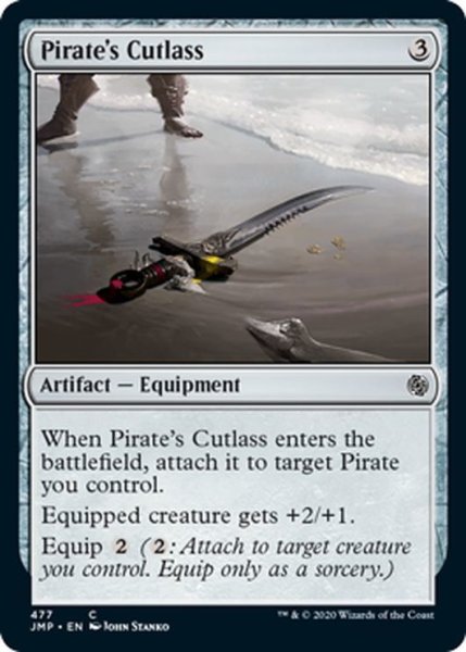 画像1: 【ENG】海賊のカットラス/Pirate's Cutlass[MTG_JMP_477C] (1)