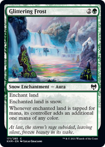 画像1: 【ENG】輝く霜/Glittering Frost[MTG_KHM_171Ｃ] (1)