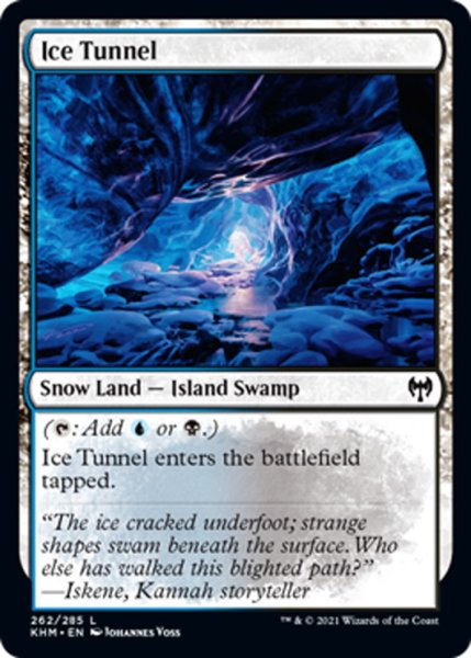 画像1: 【ENG】氷のトンネル/Ice Tunnel[MTG_KHM_262Ｃ] (1)