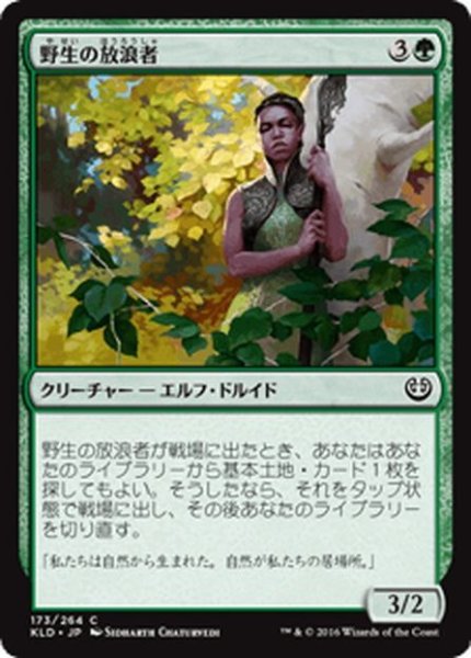 画像1: 【JPN】野生の放浪者/Wild Wanderer[MTG_KLD_173C] (1)