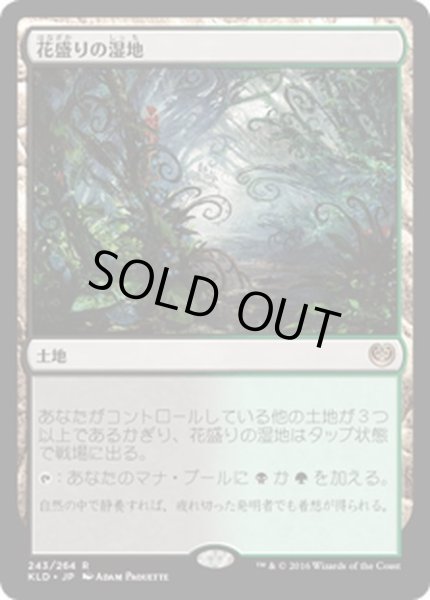 画像1: 【JPN】花盛りの湿地/Blooming Marsh[MTG_KLD_243R] (1)