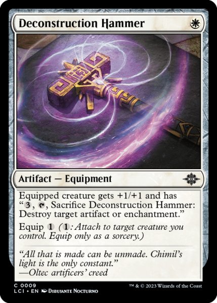 画像1: 【ENG】解体ハンマー/Deconstruction Hammer[MTG_LCI_009C] (1)