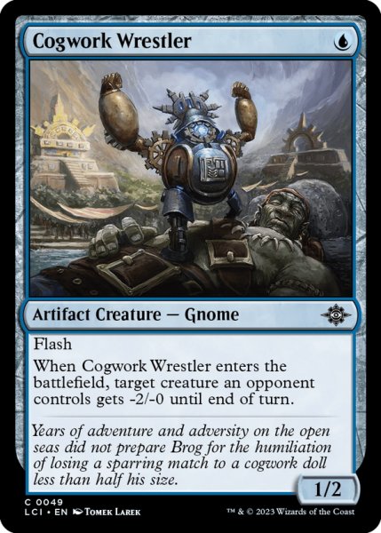 画像1: 【ENG】歯車式闘士/Cogwork Wrestler[MTG_LCI_049C] (1)