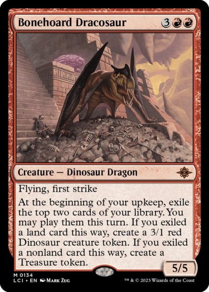 画像1: 【ENG】骨集めのドラコサウルス/Bonehoard Dracosaur[MTG_LCI_134M] (1)