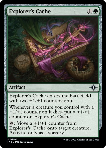 画像1: 【ENG】探検者の隠し場所/Explorer's Cache[MTG_LCI_184U] (1)