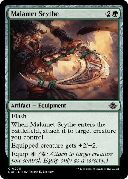 画像1: 【ENG】マラメトの鎌/Malamet Scythe[MTG_LCI_200C] (1)