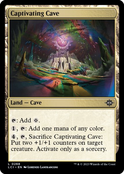 画像1: 【ENG】魅惑の洞窟/Captivating Cave[MTG_LCI_268C] (1)