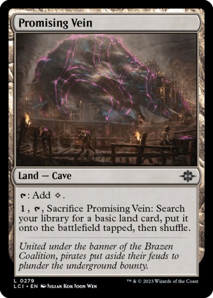 画像1: 【ENG】有望な鉱脈/Promising Vein[MTG_LCI_279C] (1)