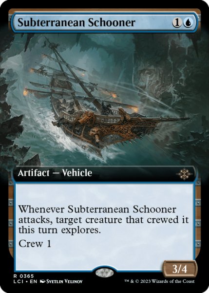 画像1: 【ENG】地底のスクーナー船/Subterranean Schooner[MTG_LCI_0365R] (1)