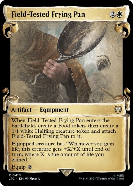 画像1: 【ENG】百戦錬磨のフライパン/Field-Tested Frying Pan[MTG_LTC_0413R] (1)