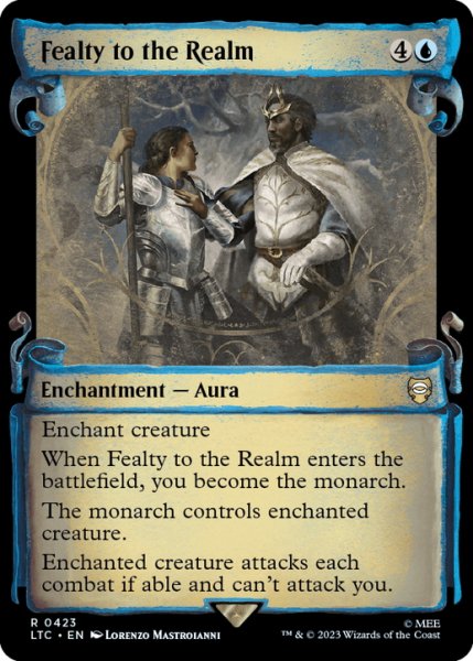 画像1: 【ENG】王国への忠誠/Fealty to the Realm[MTG_LTC_0423R] (1)