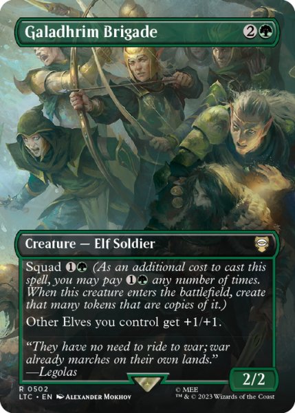 画像1: 【ENG】Galadhrim Brigade[MTG_LTC_0502R] (1)