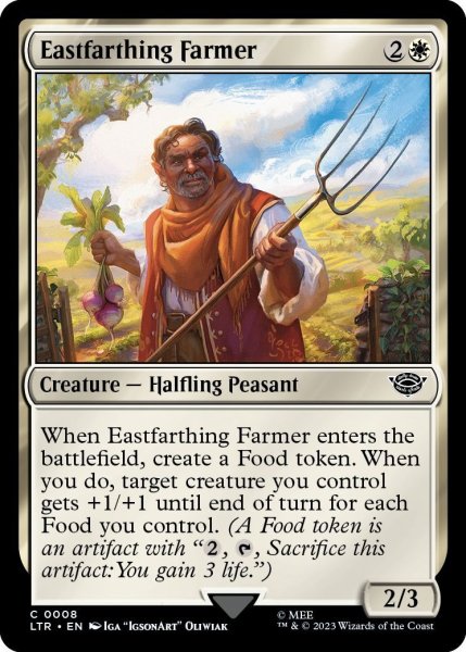 画像1: 【ENG】東四が一の庄の農夫/Eastfarthing Farmer[MTG_LTR_0008C] (1)