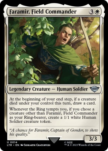 画像1: 【ENG】野戦指揮官、ファラミア/Faramir, Field Commander[MTG_LTR_0014U] (1)