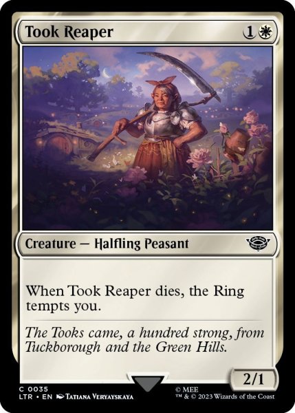 画像1: 【ENG】トゥック家の収穫人/Took Reaper[MTG_LTR_0035C] (1)