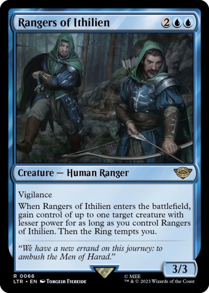 画像1: 【ENG】イシリアンのレンジャー/Rangers of Ithilien[MTG_LTR_0066R] (1)