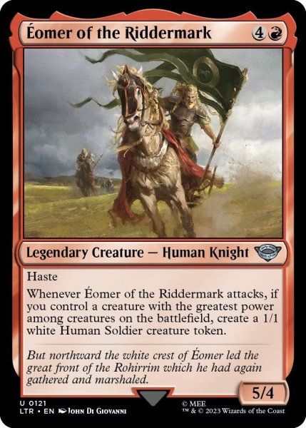 画像1: 【ENG】騎士国のエオメル/Eomer of the Riddermark[MTG_LTR_0121U] (1)