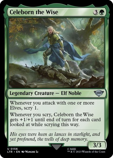 画像1: 【ENG】賢者ケレボルン/Celeborn the Wise[MTG_LTR_0156U] (1)