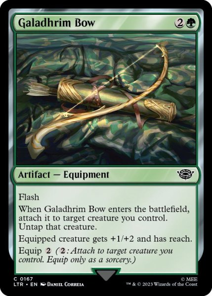 画像1: 【ENG】ガラズリムの弓/Galadhrim Bow[MTG_LTR_0167C] (1)