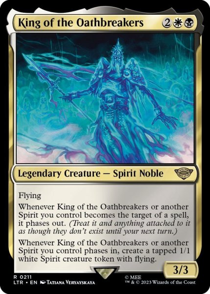 画像1: 【ENG】誓言破りし者の王/King of the Oathbreakers[MTG_LTR_0211R] (1)