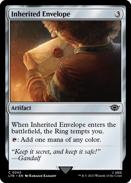 画像1: 【ENG】受け継いだ封筒/Inherited Envelope[MTG_LTR_0242C] (1)