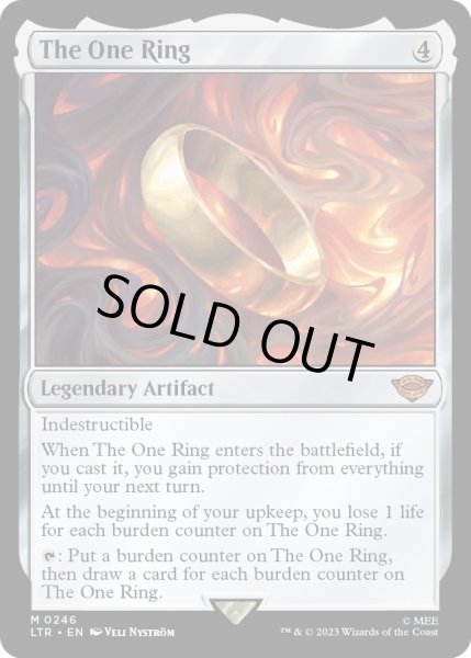 画像1: 【ENG】★Foil★一つの指輪/The One Ring[MTG_LTR_0246M] (1)