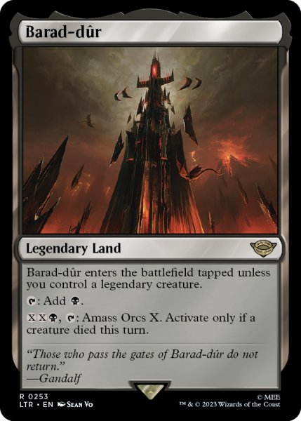 画像1: 【ENG】バラド＝ドゥール/Barad-d?r[MTG_LTR_0253R] (1)