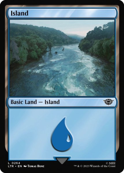 画像1: 【ENG】島/Island[MTG_LTR_0264L] (1)