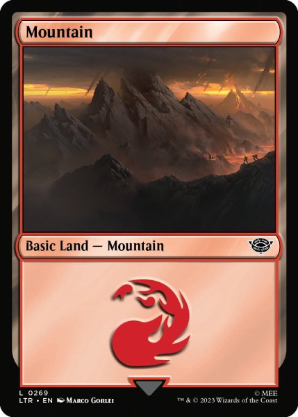 画像1: 【ENG】山/Mountain[MTG_LTR_0269L] (1)