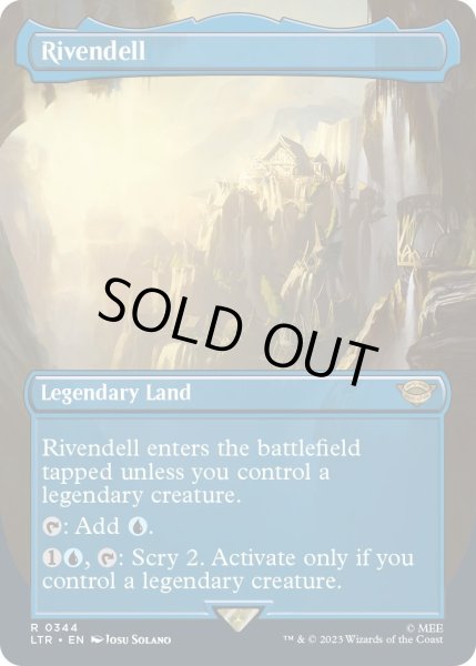 画像1: 【ENG】裂け谷/Rivendell[MTG_LTR_0344R] (1)