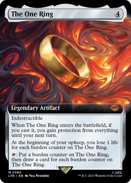 画像1: 【ENG】一つの指輪/The One Ring[MTG_LTR_0380M] (1)