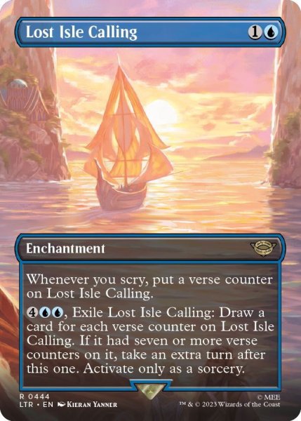 画像1: 【ENG】失われた島の呼び声/Lost Isle Calling[MTG_LTR_0444R] (1)