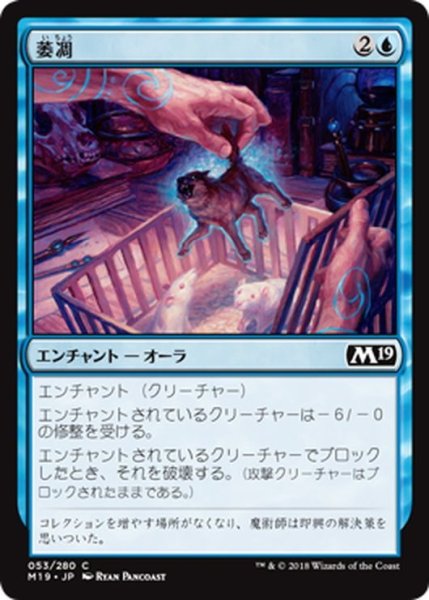 画像1: 【JPN】萎凋/Dwindle[MTG_M19_053C] (1)