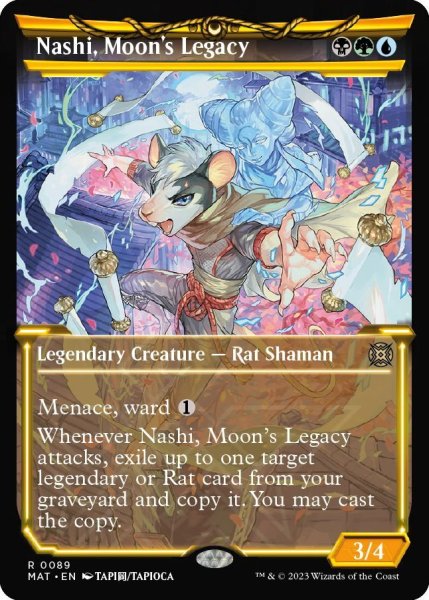 画像1: 【ENG】月の後裔、ナシ/Nashi, Moon's Legacy[MTG_MAT_0089R] (1)