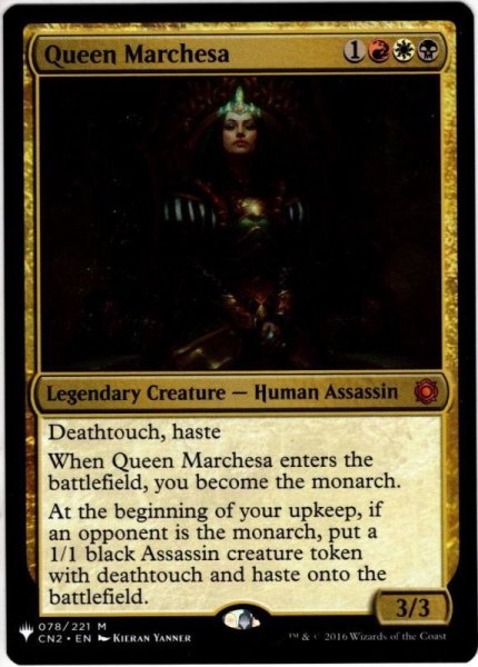 画像1: 【ENG】マルチェッサ女王/Queen Marchesa[MTG_CN2_084M]【ミステリーブースター】 (1)