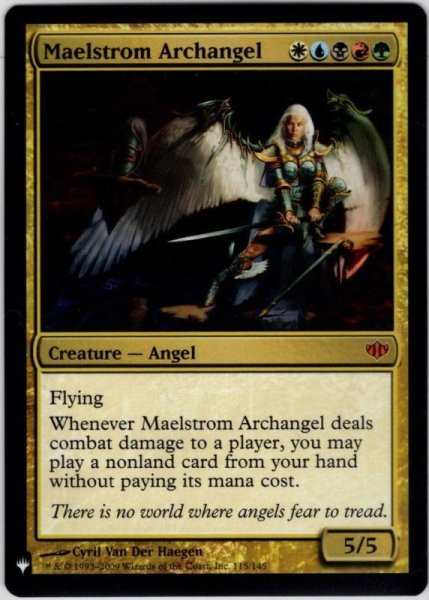 画像1: 【ENG】大渦の大天使/Maelstrom Archangel[MTG_CON_115M]【ミステリーブースター】 (1)