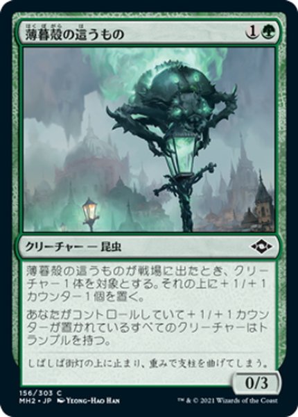 画像1: 【JPN】薄暮殻の這うもの/Duskshell Crawler[MTG_MH2_156C] (1)