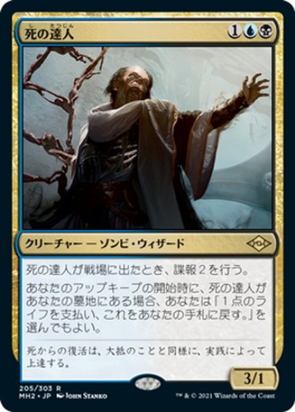 画像1: 【JPN】死の達人/Master of Death[MTG_MH2_205R] (1)