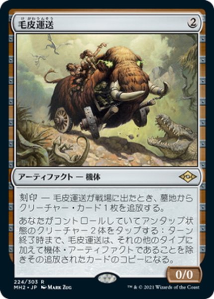 画像1: 【JPN】毛皮運送/Dermotaxi[MTG_MH2_224R] (1)