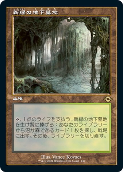 画像1: 【JPN】新緑の地下墓地/Verdant Catacombs[MTG_MH2_440R] (1)